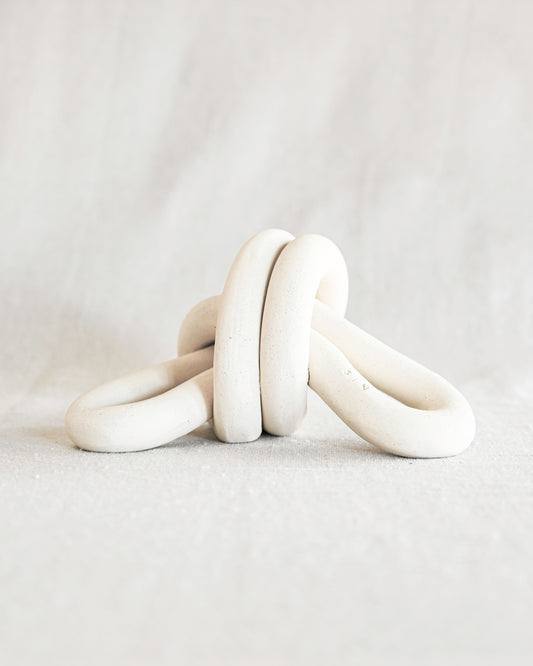 Double Loop XL Knot - Bone