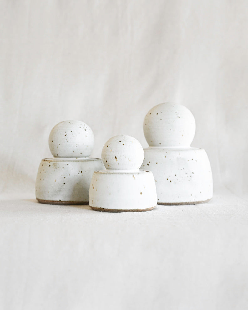 Alabaster Stash Jar - Small