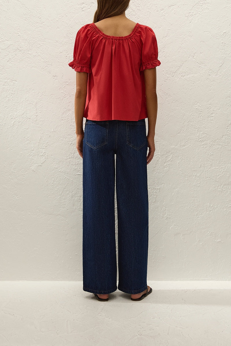 Jovita Top - Red