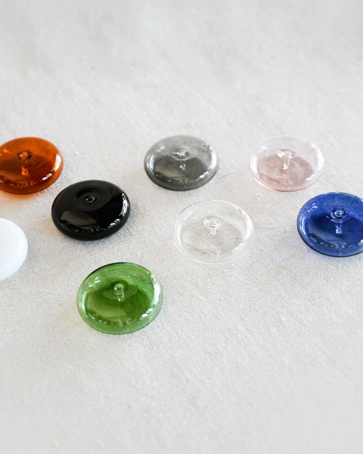 Bubble Glass Incense Holder - Clear