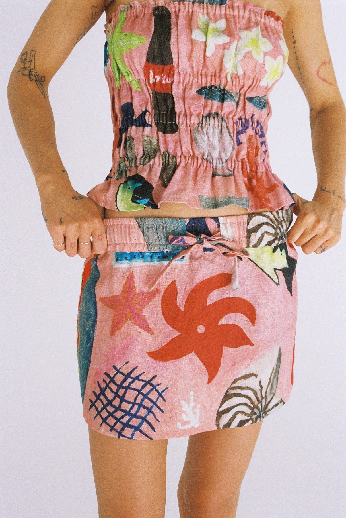 Holiday Skirt - Jimbaran Pink