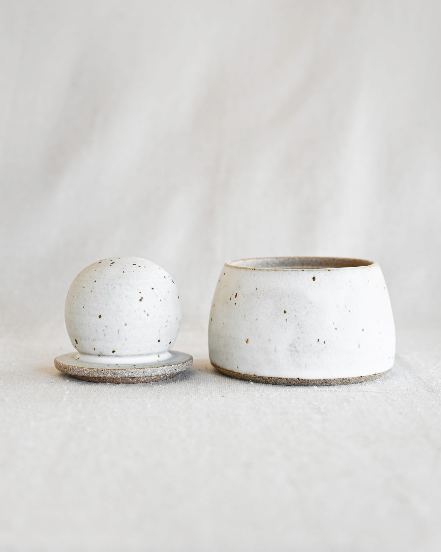 Alabaster Stash Jar - Medium