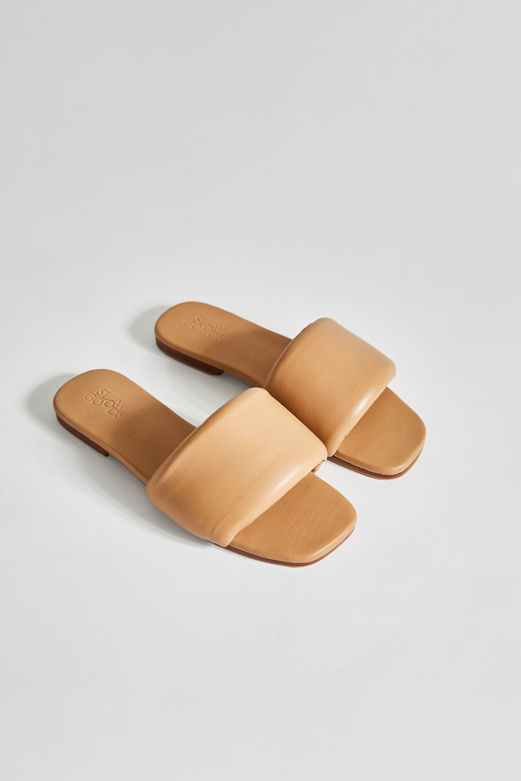 Rye Puff Slide - Tan