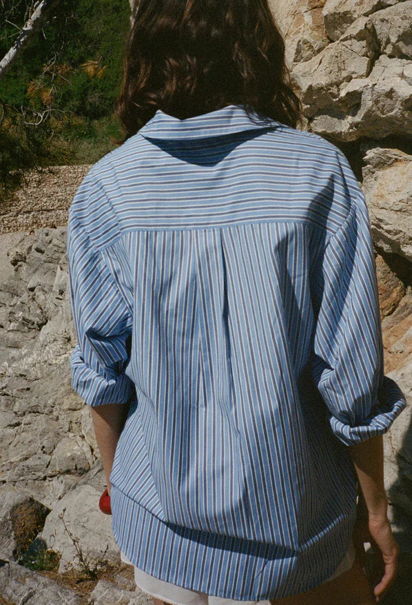 Indra Shirt - Blue Stripe