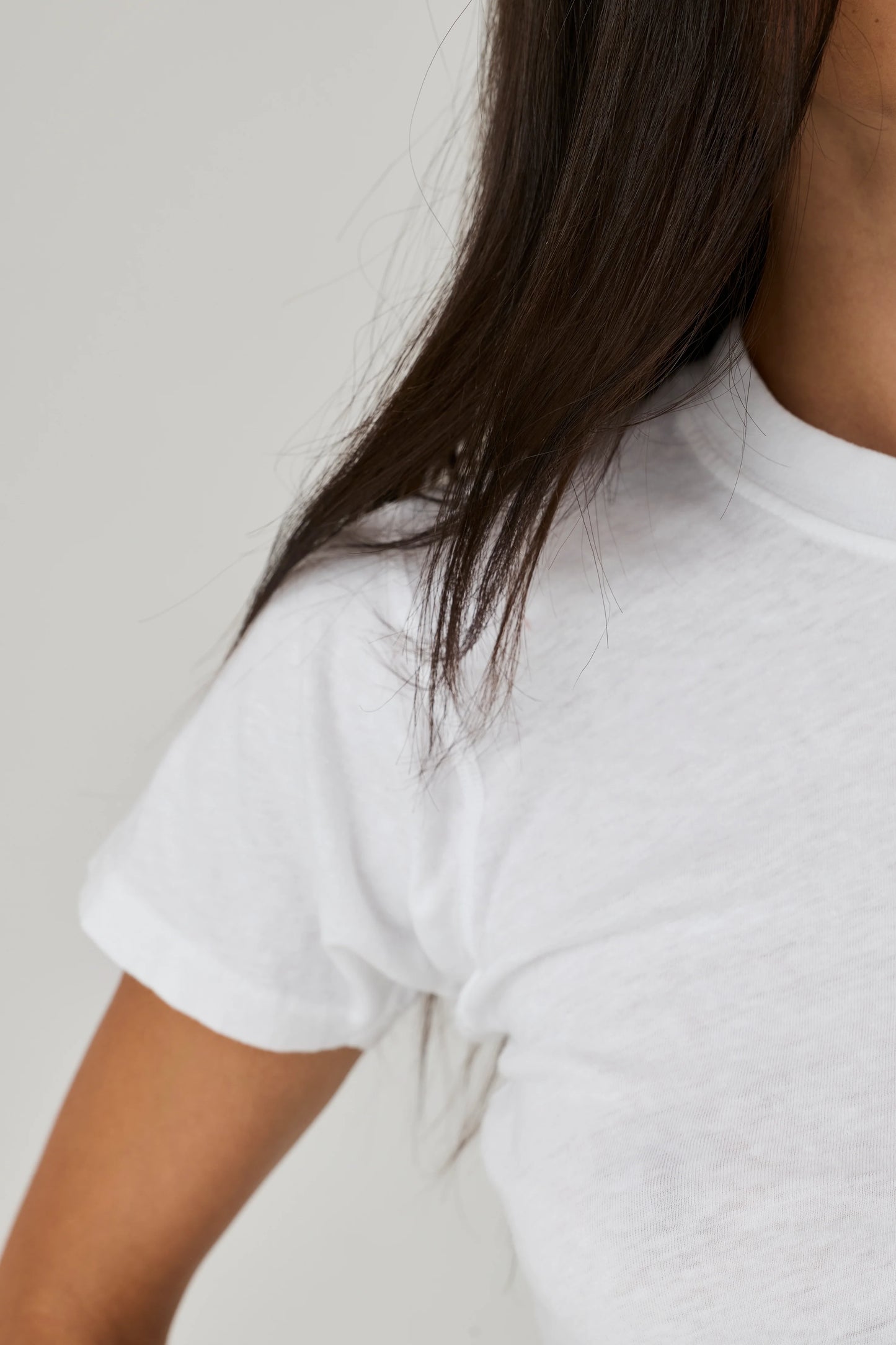 Amelia Vintage Tee - White