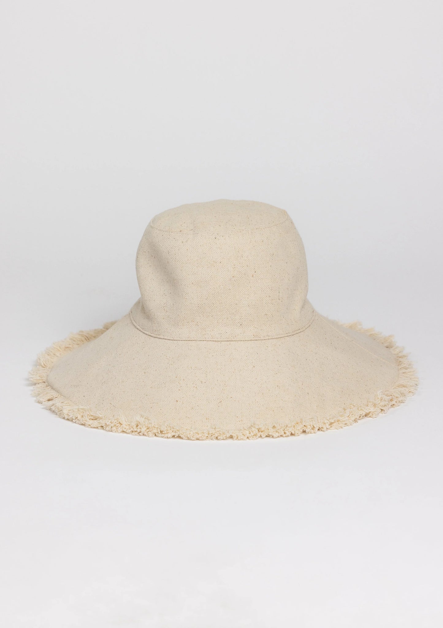 Canvas Packable Hat - Natural