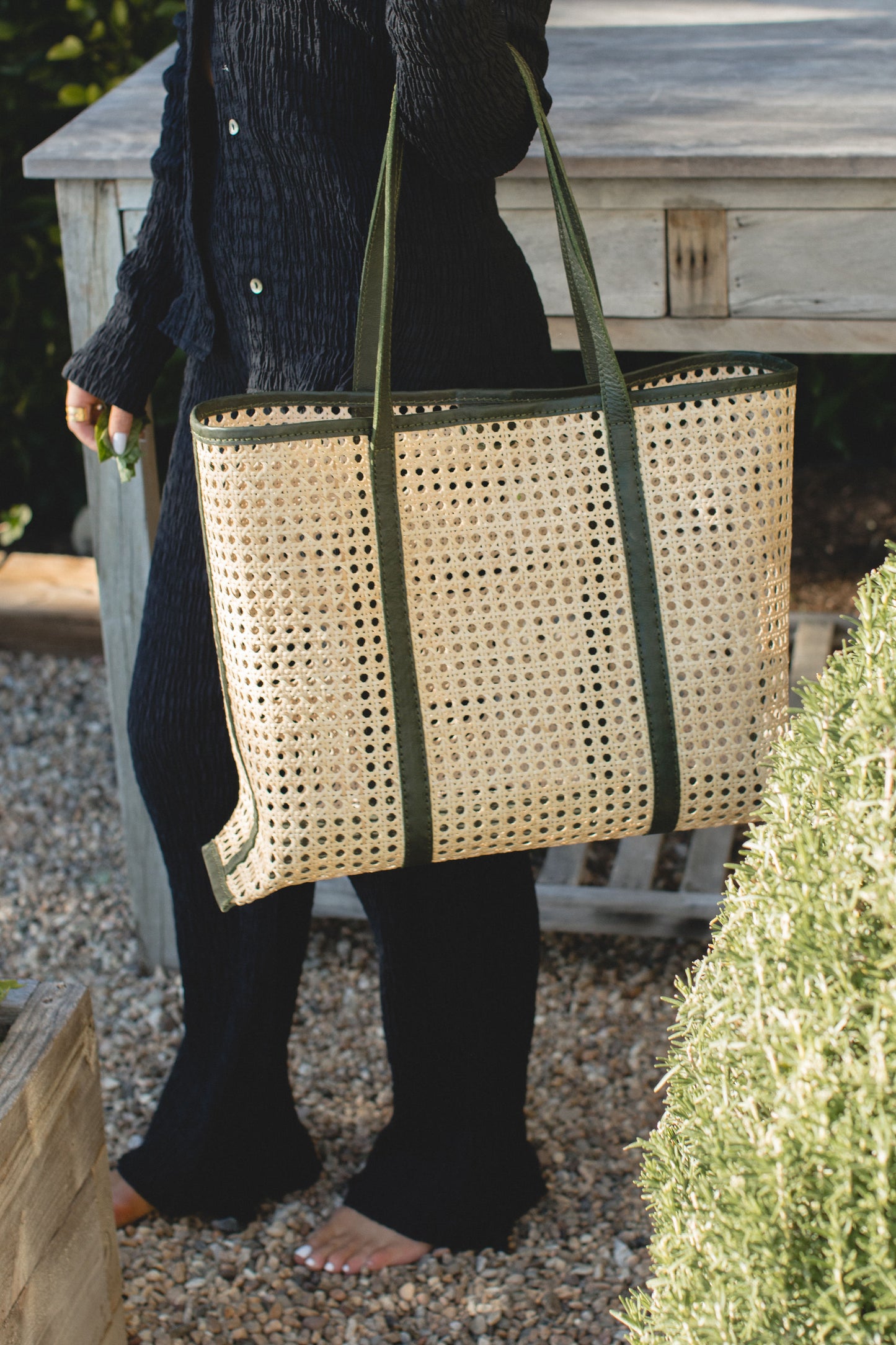 Byron Tote Olive - Large