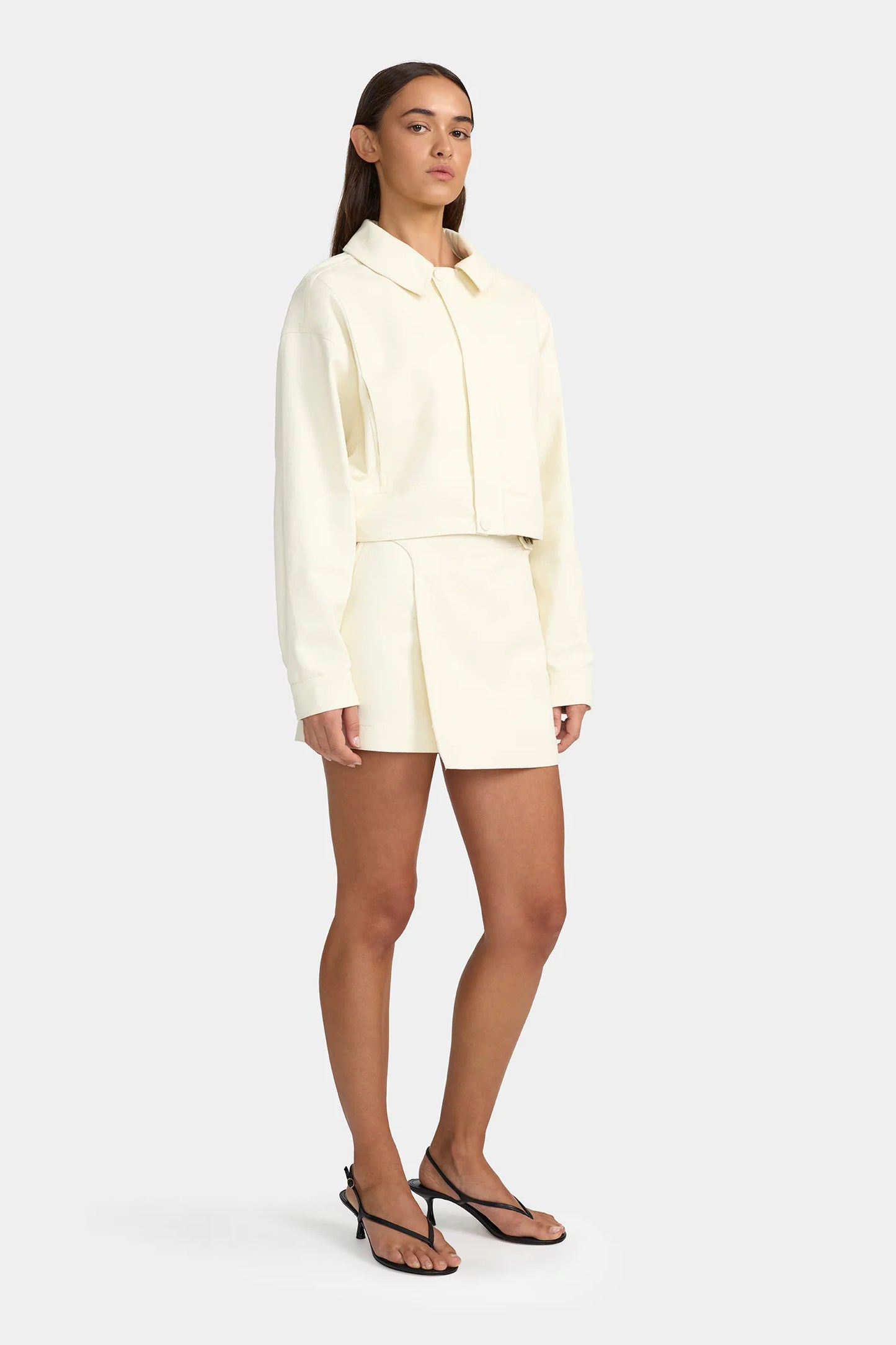 Tobias Bomber Jacket - Bone