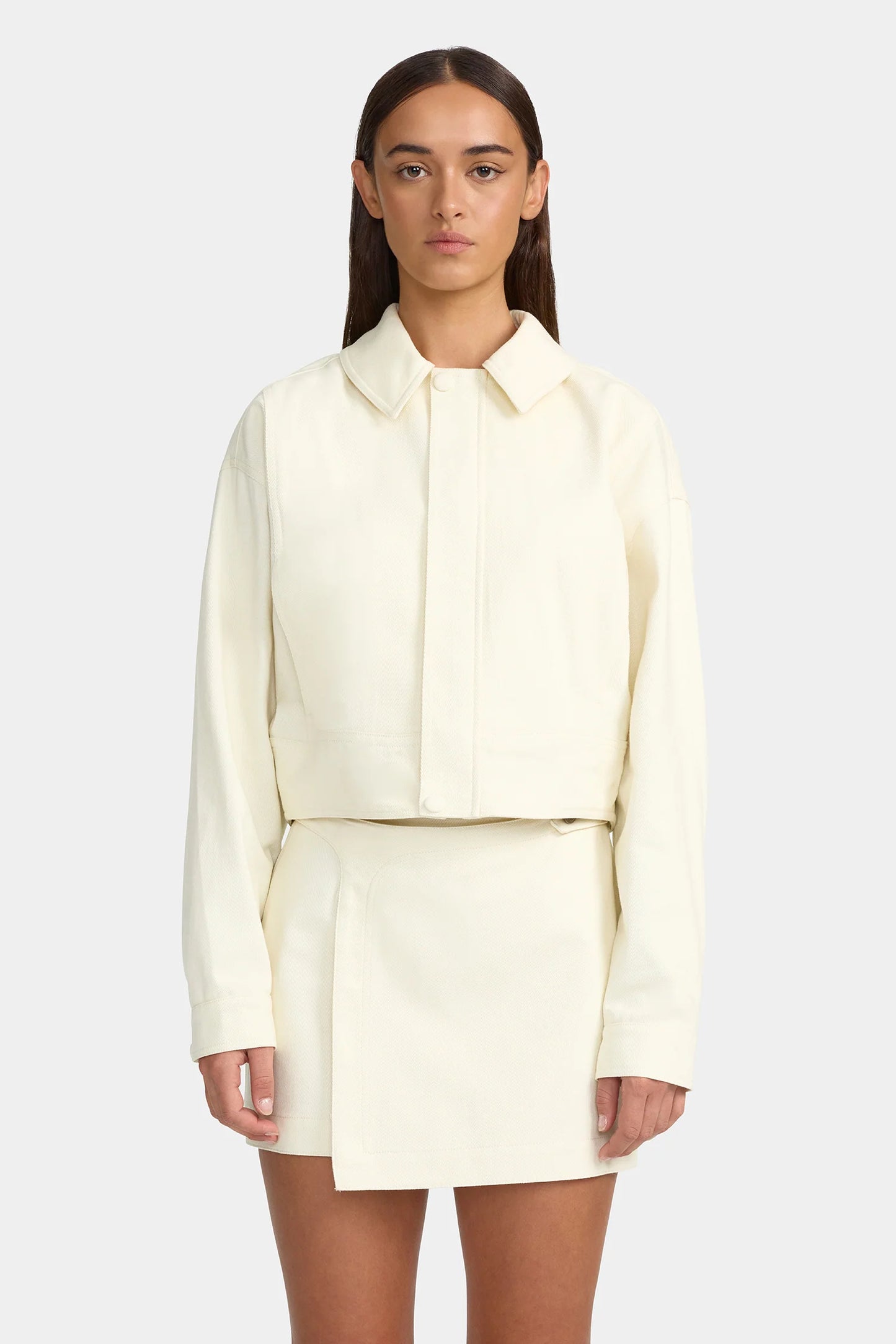 Tobias Bomber Jacket - Bone
