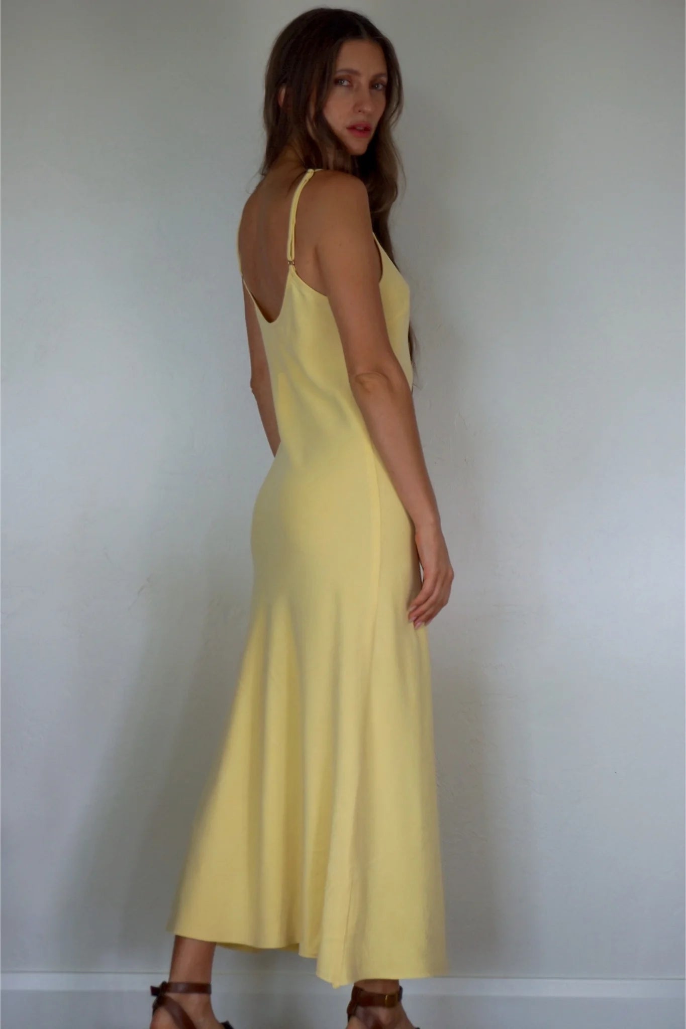 Leo Slip Dress - Butter
