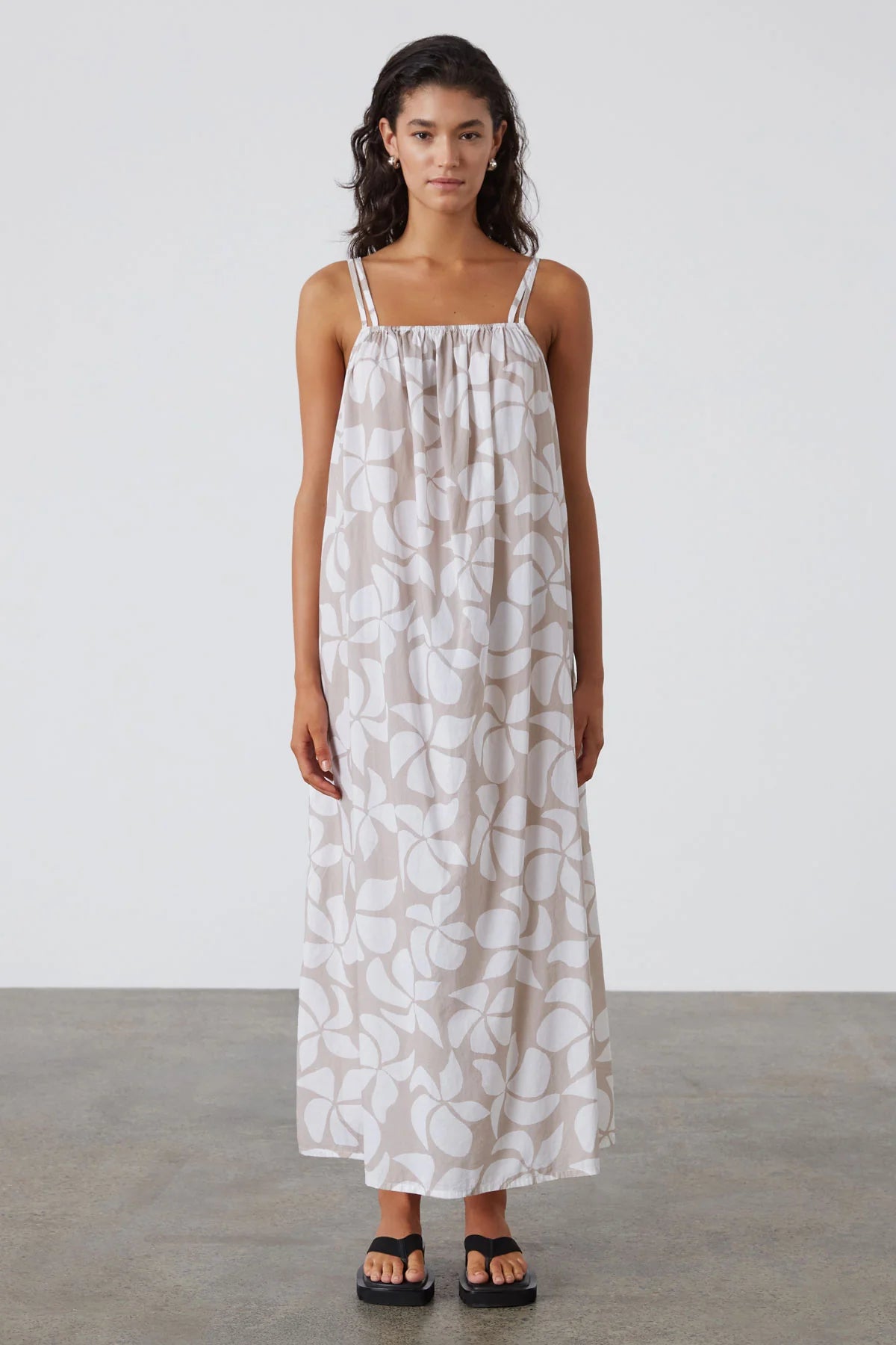 Silver Lilo Organic Cotton Dress