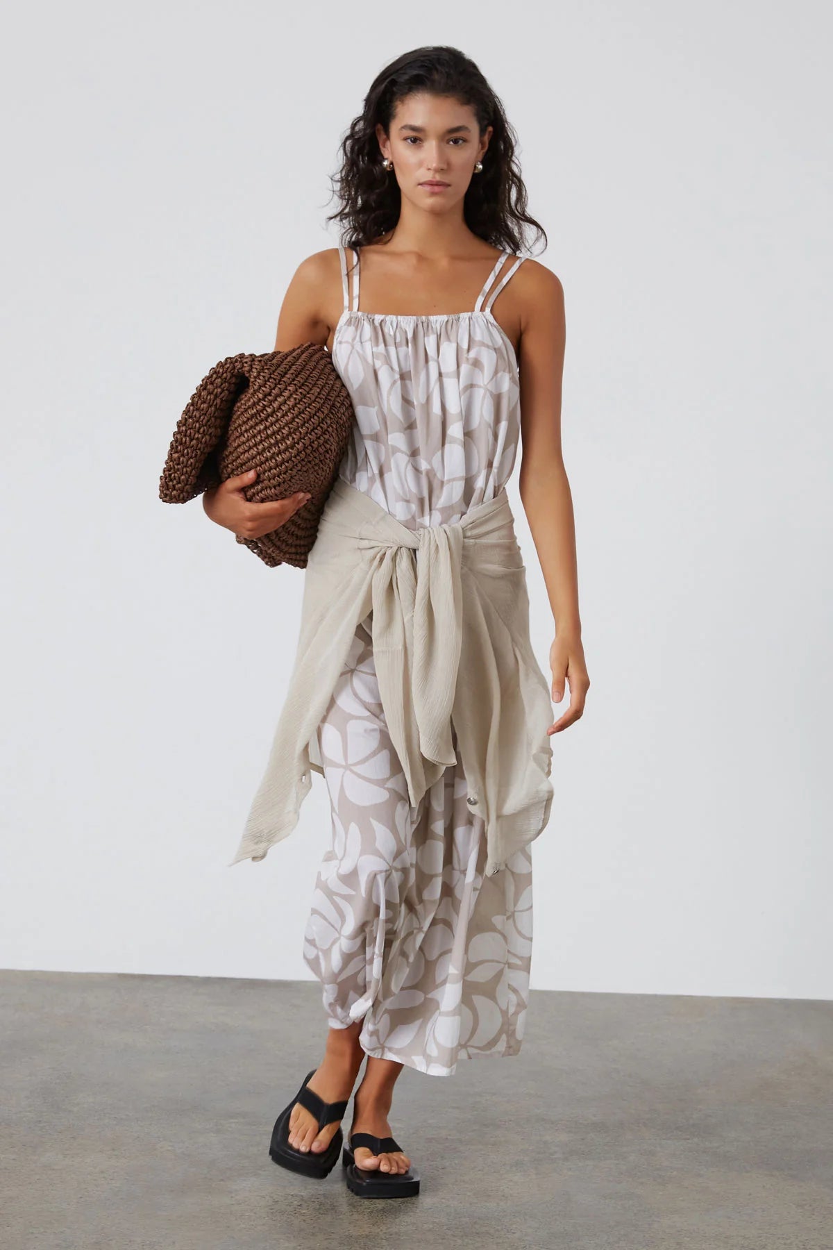 Silver Lilo Organic Cotton Dress