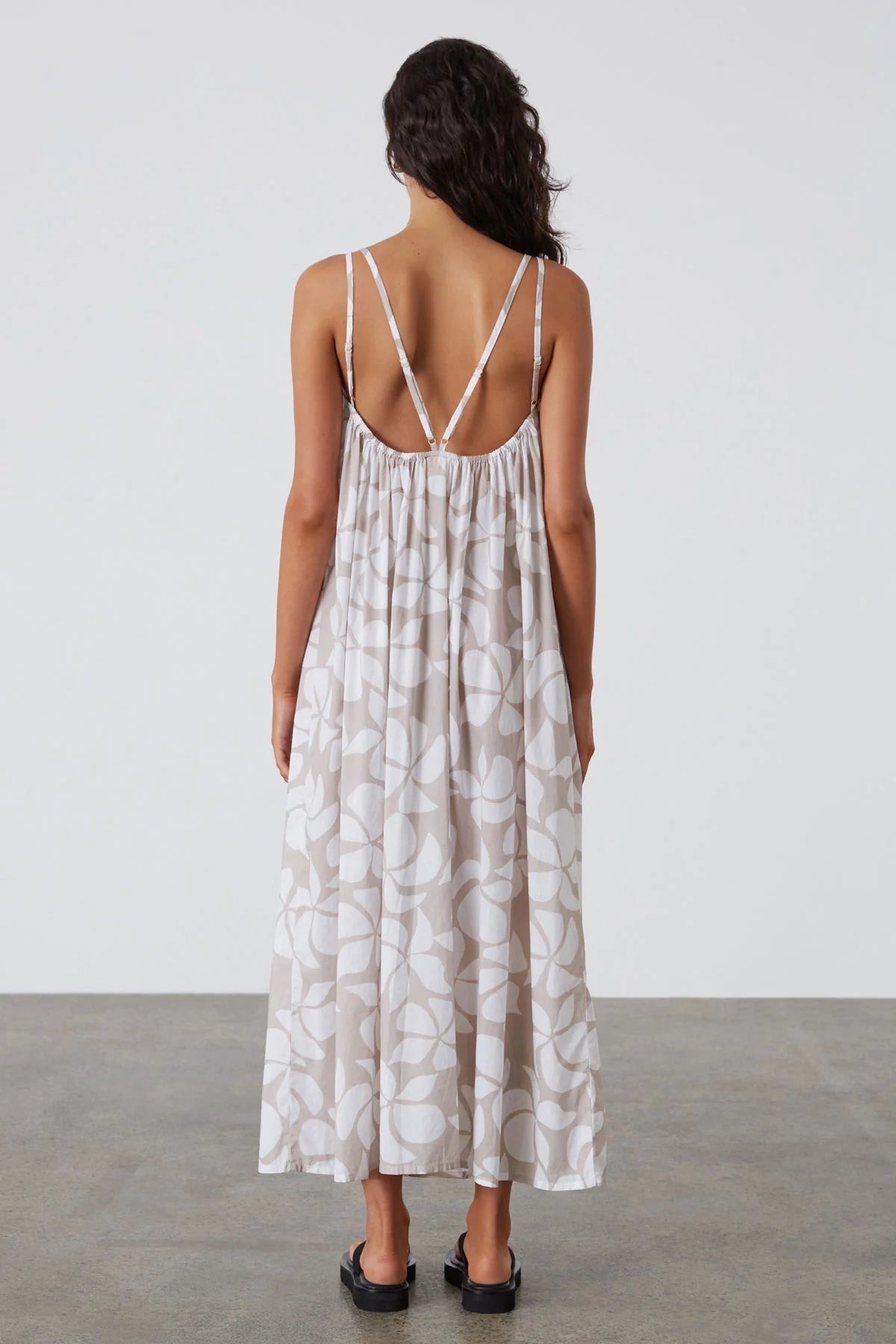 Silver Lilo Organic Cotton Dress