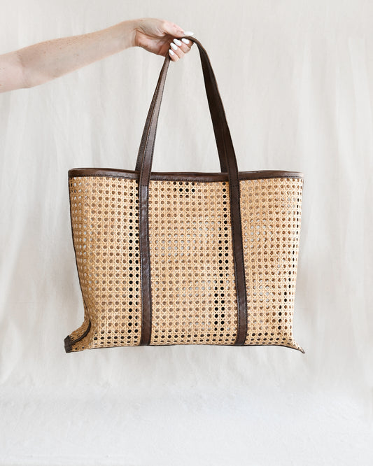 Byron Tote Chocolate - Large