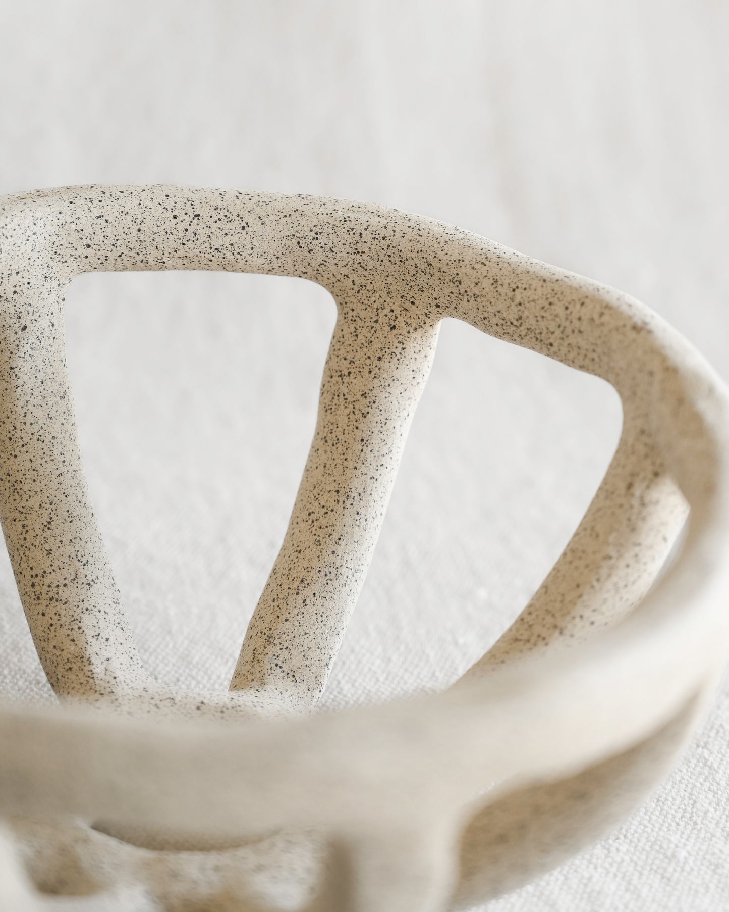 Small Prong Fruit Bowl - Sand