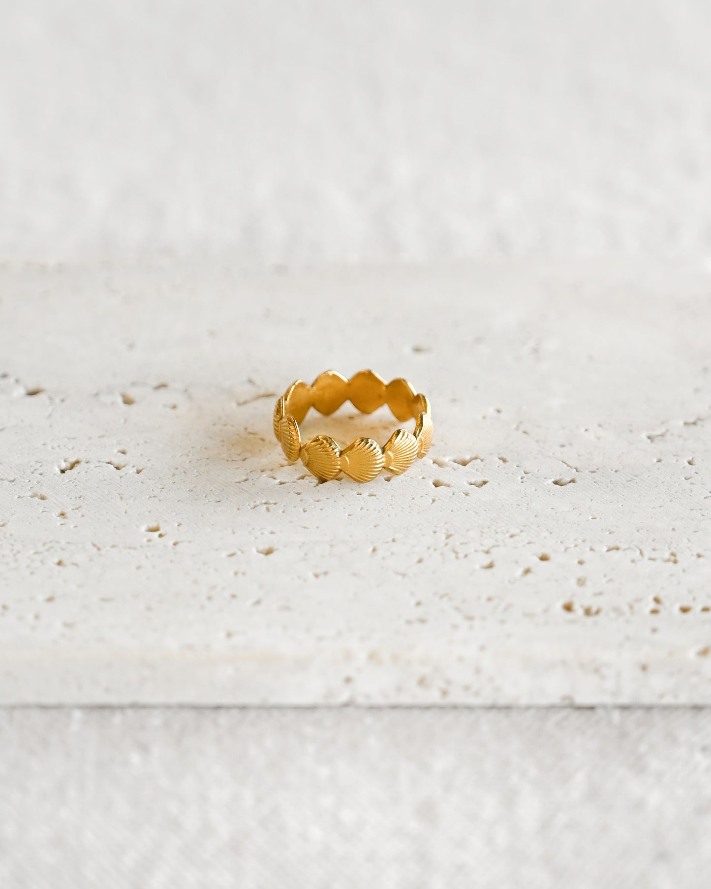 Clam Shell Ring