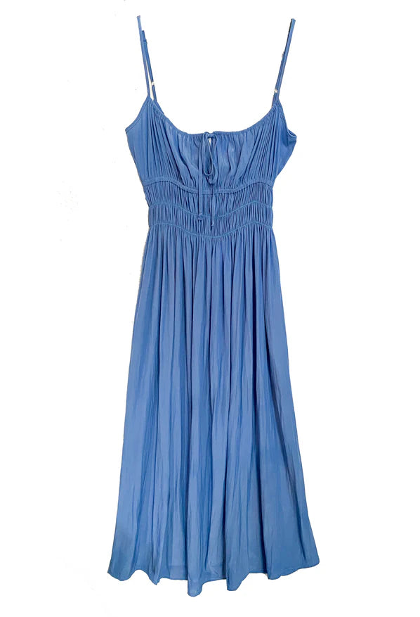 Gabriela Dress - Amalfi Blue