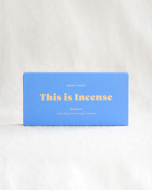 This is Incense - Immersion