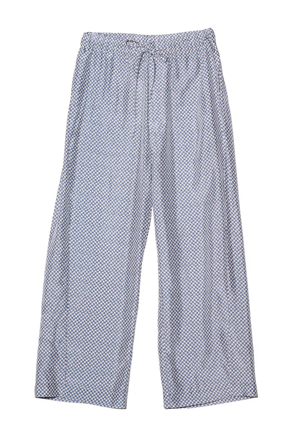 Dania Pant - Gingham Silk