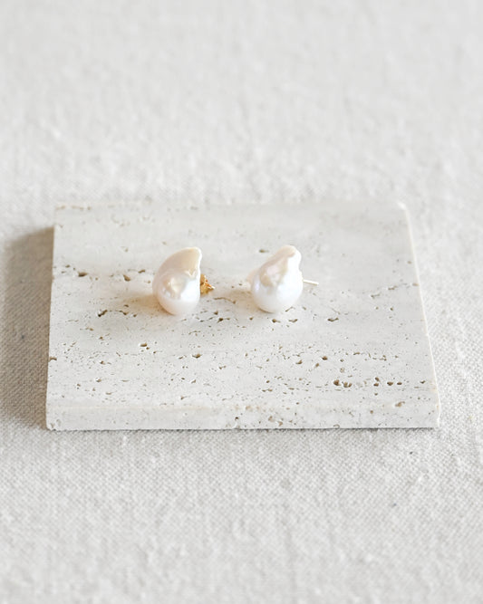 Kalani Baroque Pearl Earrings