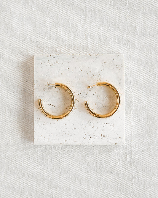 Laguna Hoop Earrings - Medium