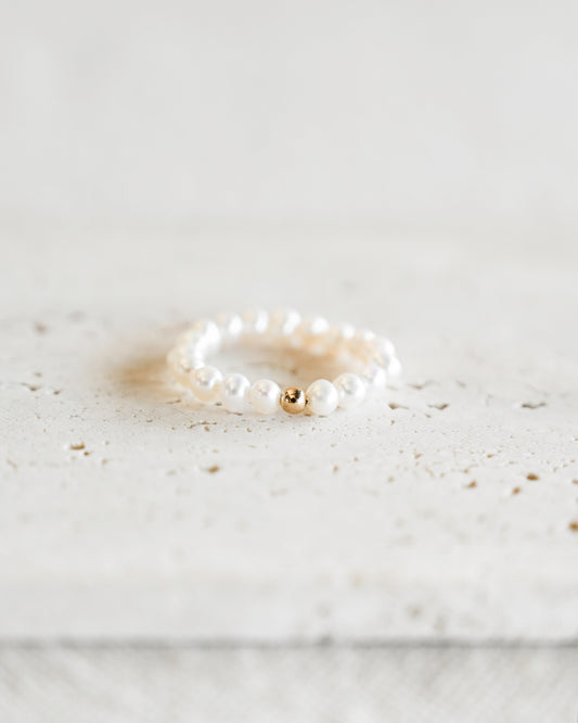 Soleil Pearl Ring