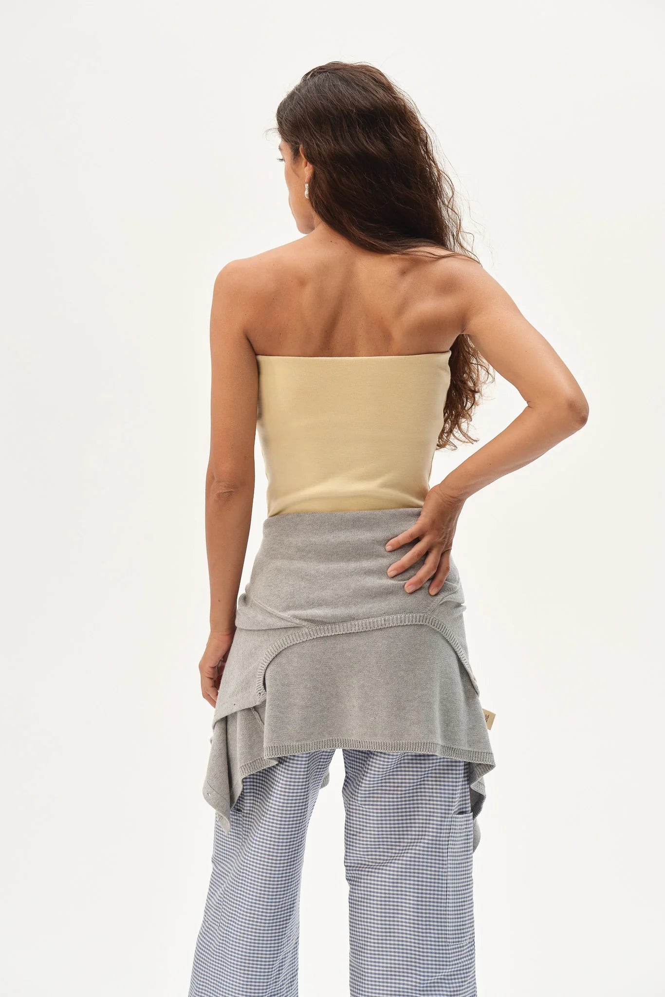 Baby Rib Tube Top - Butter