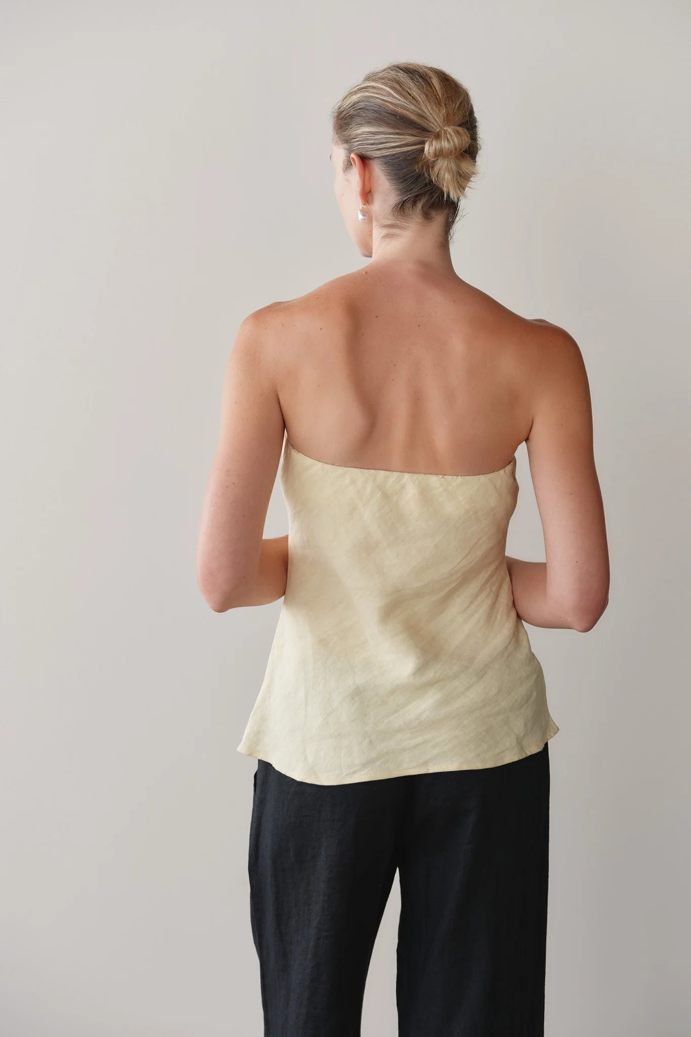 Linen Tube Top - Butter