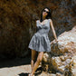 Gianluca Dress - Midnight Check