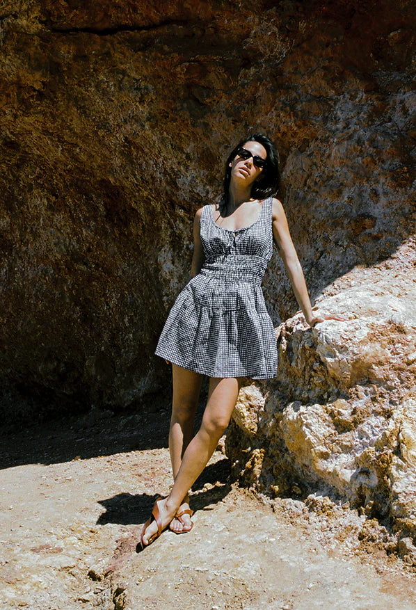 Gianluca Dress - Midnight Check