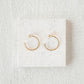 Josie Thin Hoop Earrings