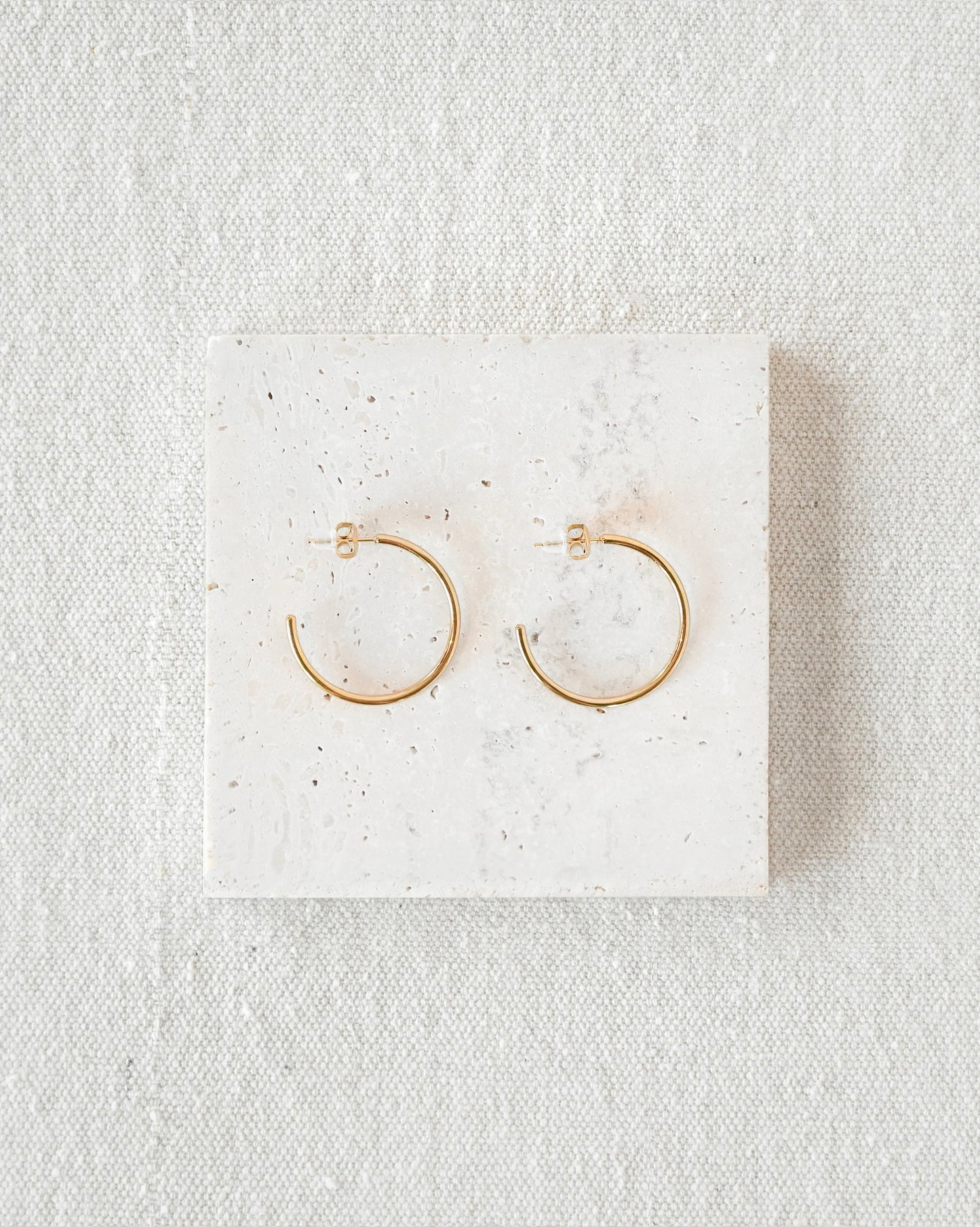 Josie Thin Hoop Earrings