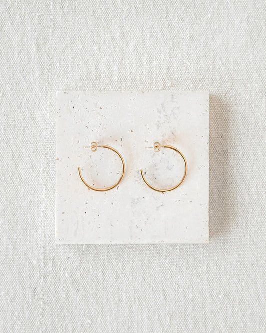 Josie Thin Hoop Earrings