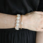 Marina Beaded Bracelet - Coin Pearl