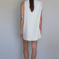 Manon Scarf Mini Dress - Cream