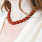 Terra Beaded Necklace - Carnelian