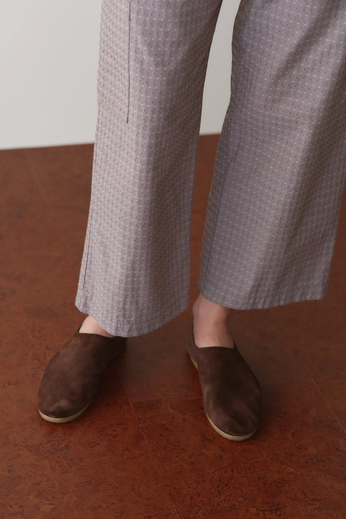 Cotton Dobby Cargo Pant - Espresso