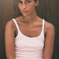 Ribbed Organic Tank - Pink