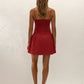 Uma Mini Dress - Chili