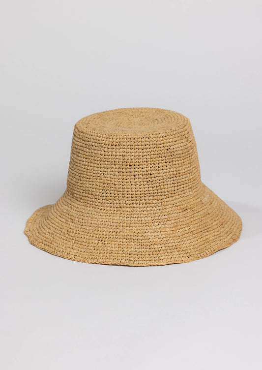 Crochet Bucket Hat - Natural