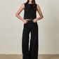 Delta Wide Leg Jean - Noir