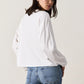 Loffler Long Sleeve Boxy Crew Tee - Soft White