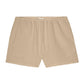 Cotton Gingham Tap Short - Shitake