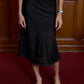Valeria Skirt - Black Polka Dot