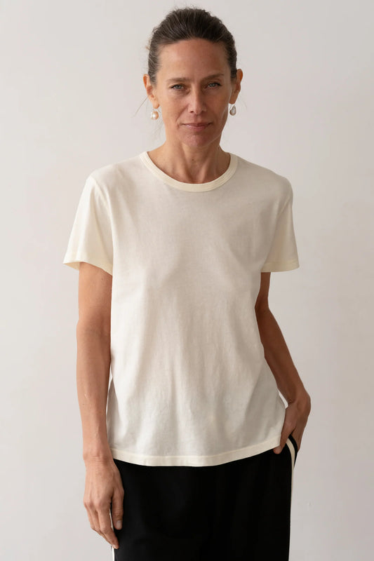 Jersey Tee - Creme