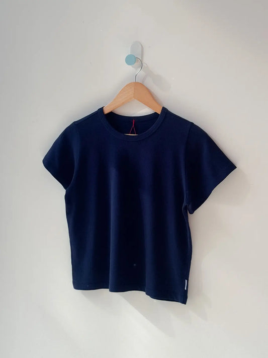 Little Boy Tee - Navy