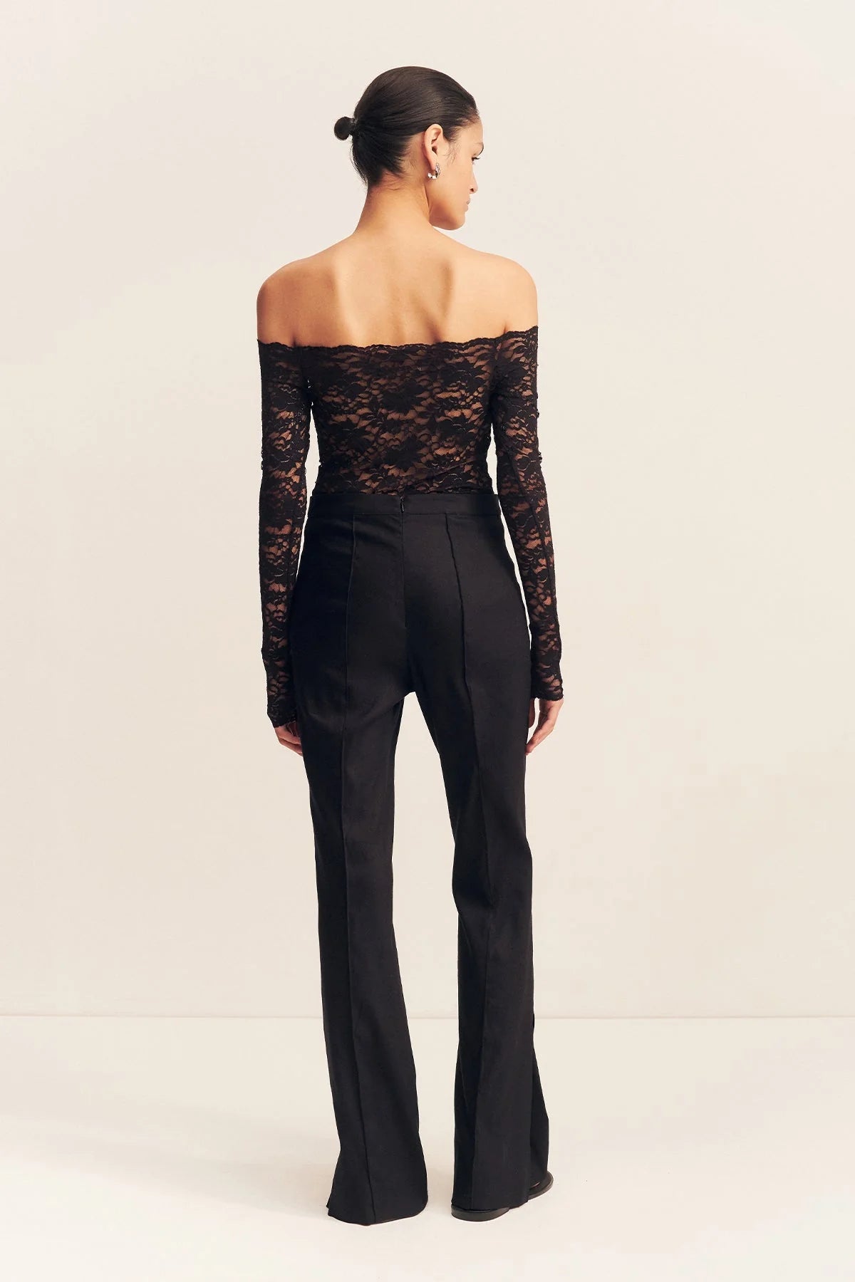 Kasbah Side Split Pant - Black