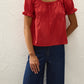 Jovita Top - Red