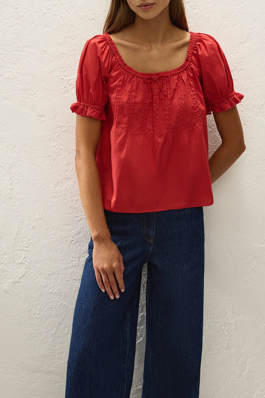 Jovita Top - Red
