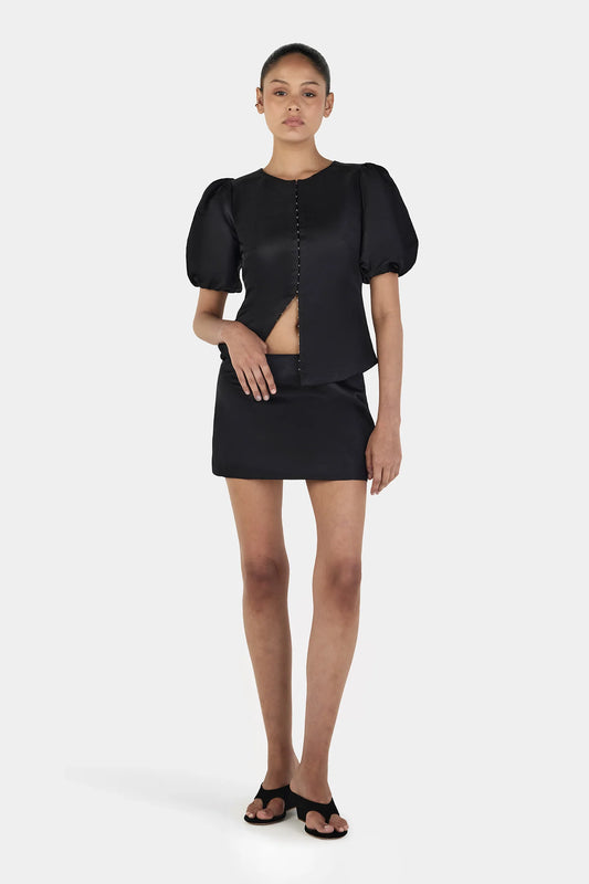 Teller Mini Skirt - Black